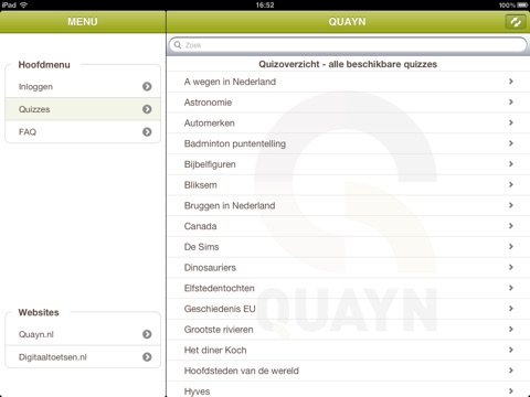 iPad schermafdruk 1