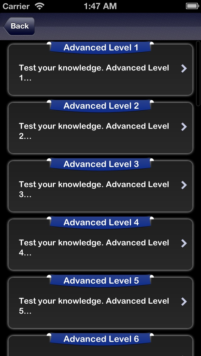 英語イディオムテスト screenshot1