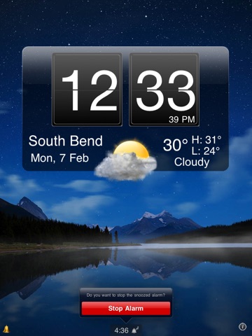Captura de pantalla del iPad 2