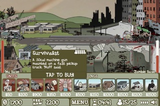 Screenshots of Zombie Trailer Park for iPhone