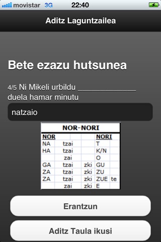 Captura de pantalla del iPhone 5