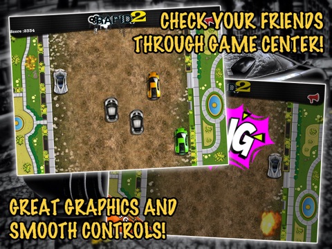 Screenshots of Rapid 2: Fast Track Car Racing for iPad