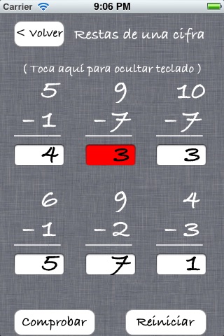 Captura de pantalla del iPhone 3
