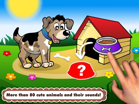 Abby - Animal Preschool Shape Puzzles - First Word HD by 22learn на iPad
