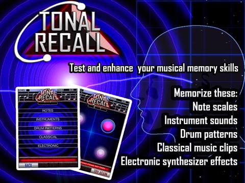 TONAL RECALL - musical memory game на iPad