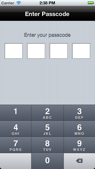 Captura de pantalla del iPhone 2