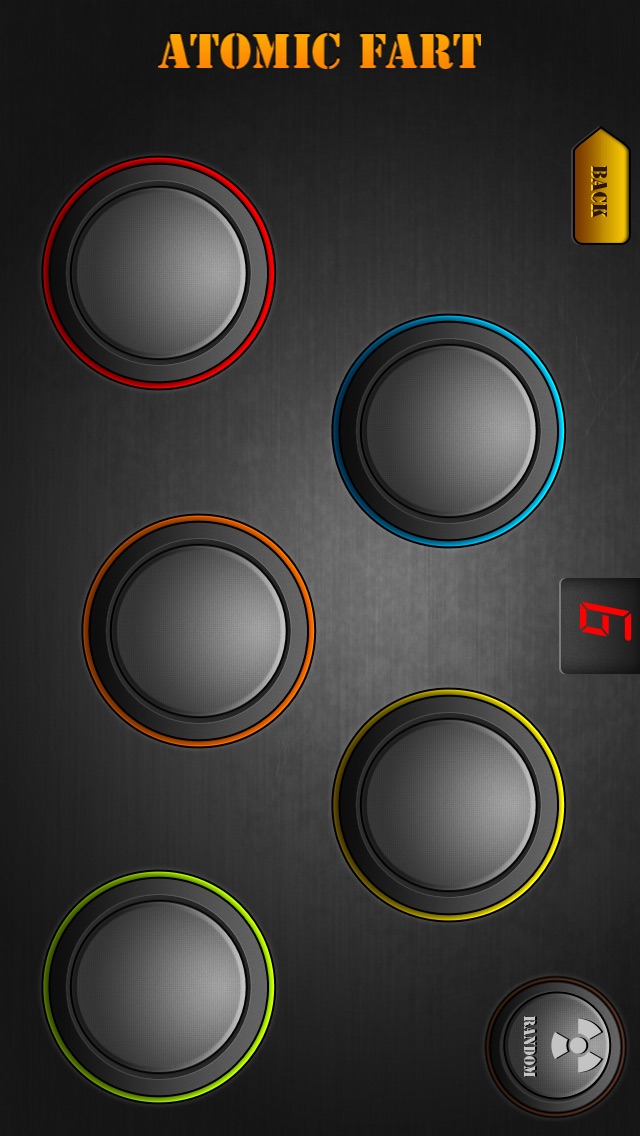 Screenshots of Atomic Fart FREE for iPhone