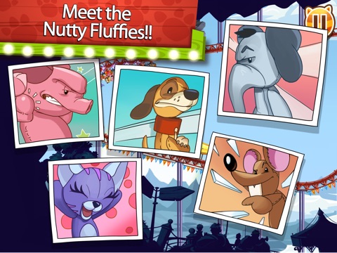 Nutty Fluffies Rollercoaster для iPad