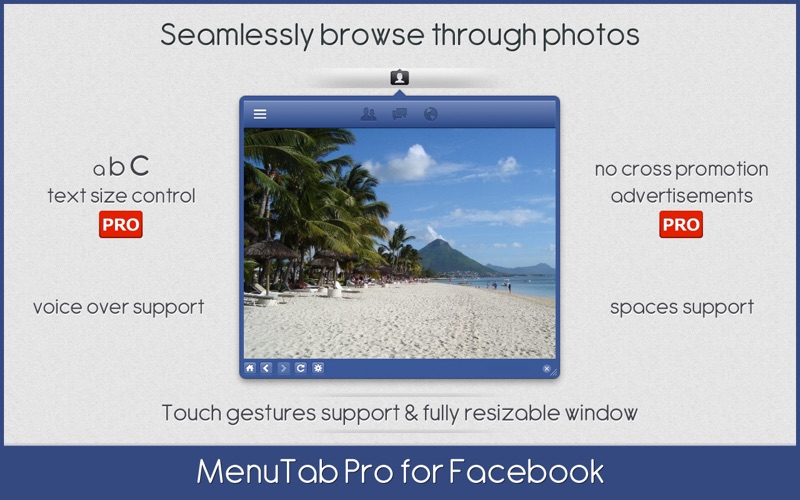 menu tab pro for facebook cracked logo