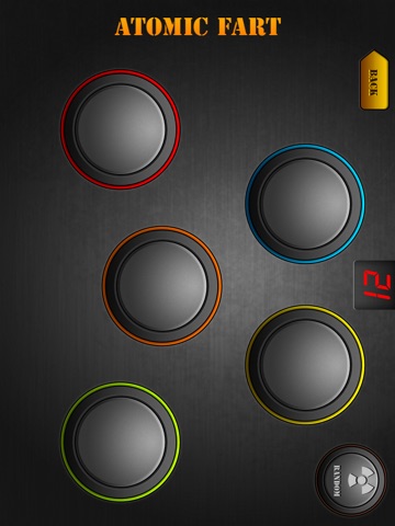 Screenshots of Atomic Fart FREE for iPad