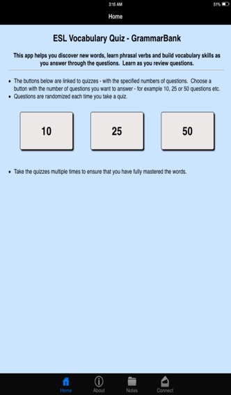 ESL Vocabulary Quiz - GrammarBank On The App Store