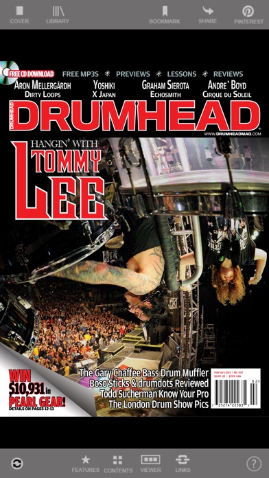 Drumhead Magazine screenshot1
