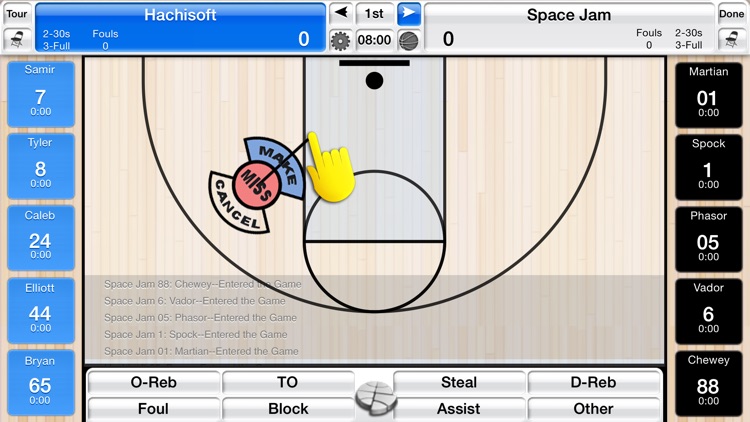 basketball tracker