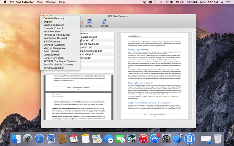 mac os ocr text recognition