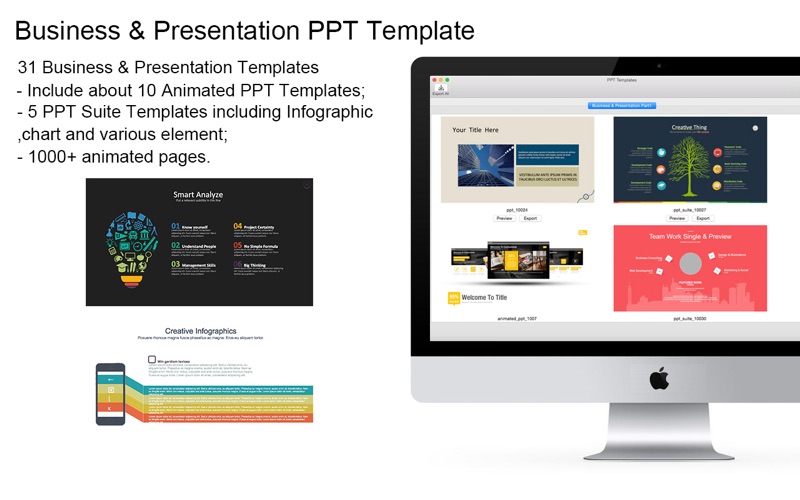 Mac App Store에서 제공하는 Ppt Template Business Presentation Part1 Pack1 Free Business Powerpoint Templates For Mac