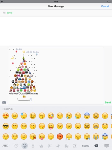Screenshots of Emoji Keyboard Extra - Adult Emojis Icons & New Emoticons Art Fonts For Texting Free for iPad