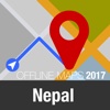 Nepal Offline Map and Travel Trip Guide nepal on map 
