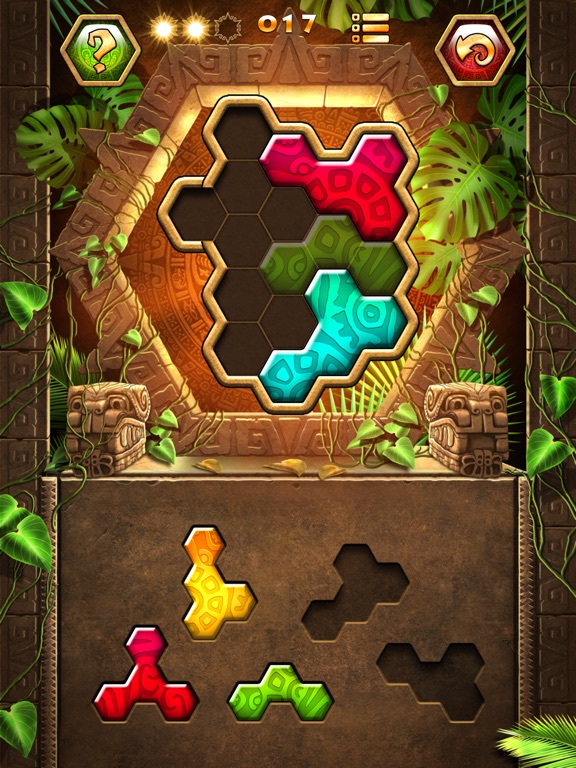 Screenshots of Montezuma Puzzle 3 for iPad