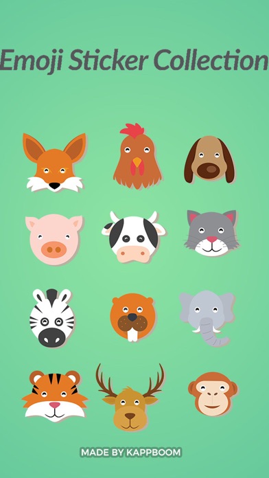 Animal Emojis by Kappboomのおすすめ画像1