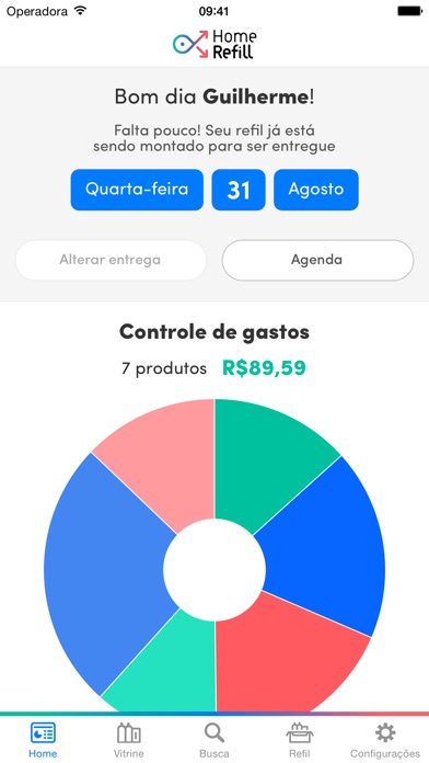 Captura de tela do iPhone 1