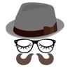 Chapeau et des lunettes de style