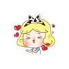 Sticker Lady Emily di Dennis Wu