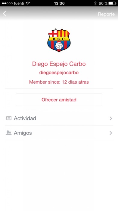 Captura de pantalla del iPhone 5