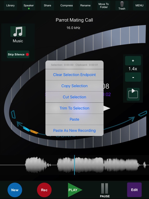 HT Recorder for iPad Screenshots