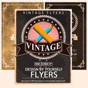 Vintage Flyers & Poster Creator - Make Posters DIY