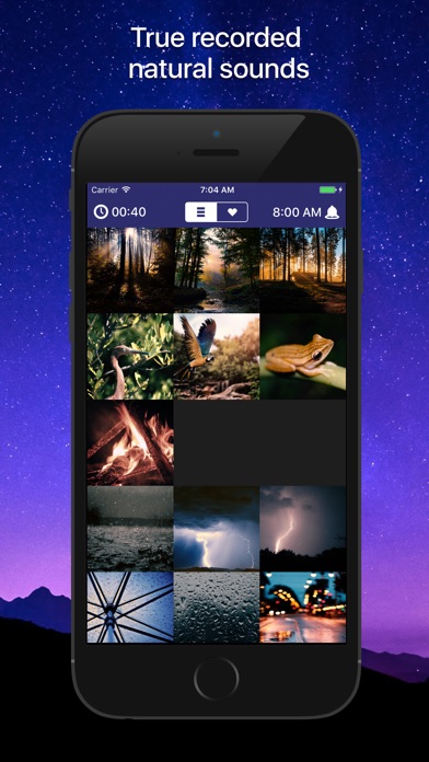 Sleep Sounds - 자연, 비, 백색 잡음 소리 앱스토어 스크린샷