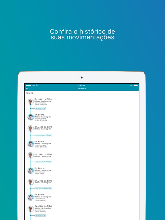 Captura de tela do iPad 5