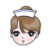 Стикеры Big Eyes Nurse от wenpei