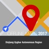 Xinjiang Uyghur Autonomous Region Offline Map and xinjiang cuisine 