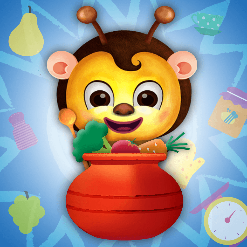Food Cooking & Cake Baking Games for Kids App Icon