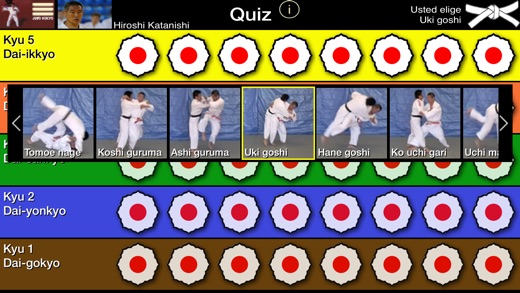 Judo Gokyo en el App Store