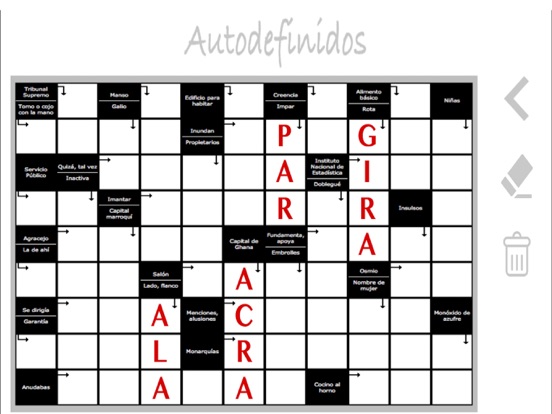 Crucigramas Autodefinidos Puzzles En Español Por Mireia Lluch Ortola