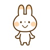Punipuni rabbit sticker