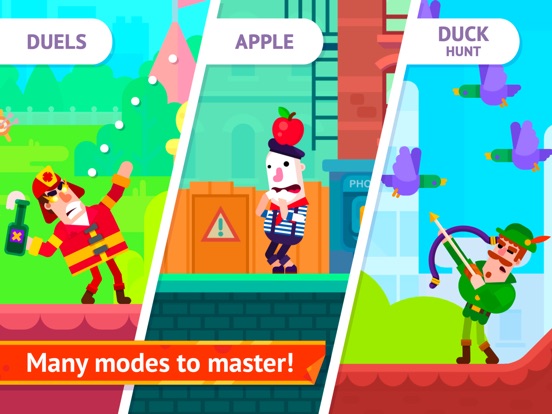 Игра Bowmasters (Ad Free) - Top Multiplayer Bowman Game