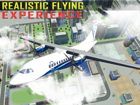 Пилот самолет симулятор полет посадки 3D аэропорт на iPad