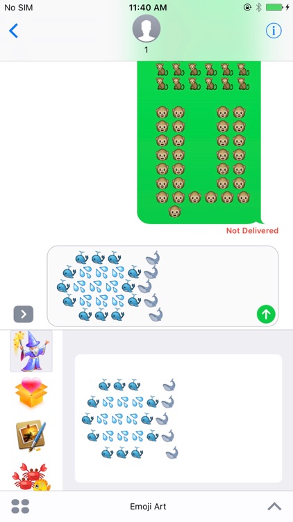easy emoji art