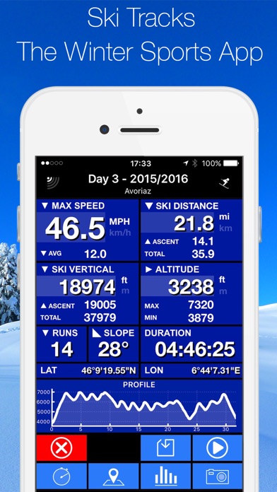 Ski Tracks  Screenshot