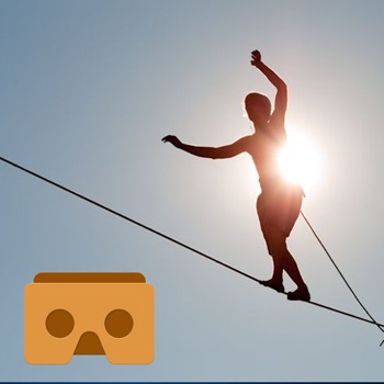 VR Tightrope walking for Google Cardboard for iPhone