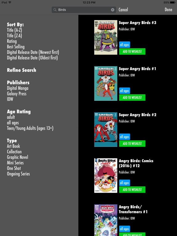 mycomics lust wed oct 21