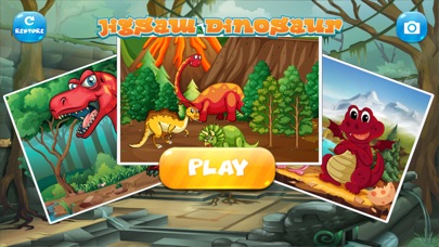 子供のためのゲームを学ぶ恐竜のジグソーパズル 幼児向け無料ゲームのスクリーンショット1 子供のためのゲームを学ぶ恐竜のジグソーパズル 幼児向け無料ゲームのスクリーンショット1