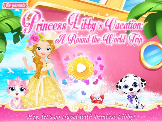 Princess Libby's Vacation: A Round-the-World Trip на iPad
