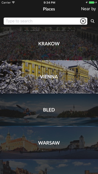 iPhone — krakow travel app