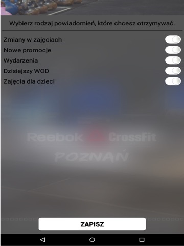 Скриншот из Reebok CrossFit Poznań