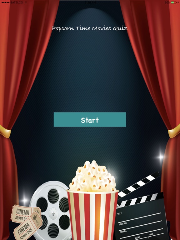 Popcorn Time Movies Trivia на iPad