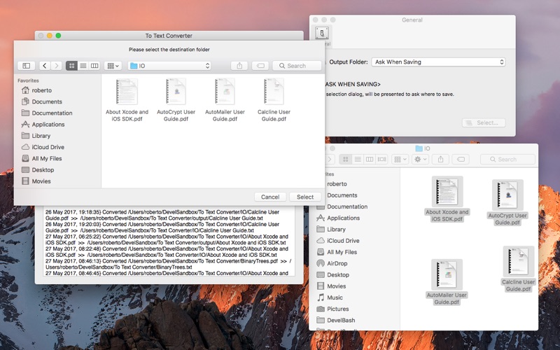 pdf to text for mac