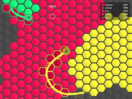 Игра Superhex.io: Hexagons War